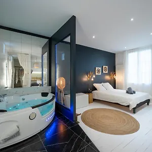 Appartement Loft Clim - Jacuzzi Centre Gare - Parking Gratuit